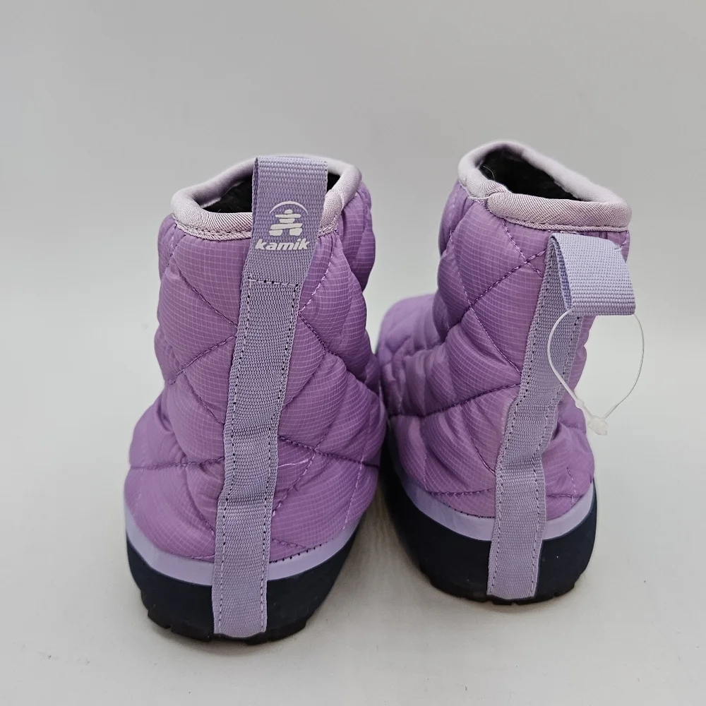 Kamik puffy midnight sherp lined slippers size 1
